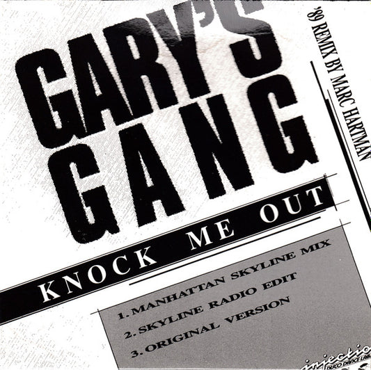 Gary's Gang : Knock Me Out (CD, Maxi)