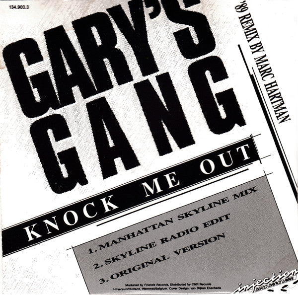Gary's Gang : Knock Me Out (CD, Maxi)