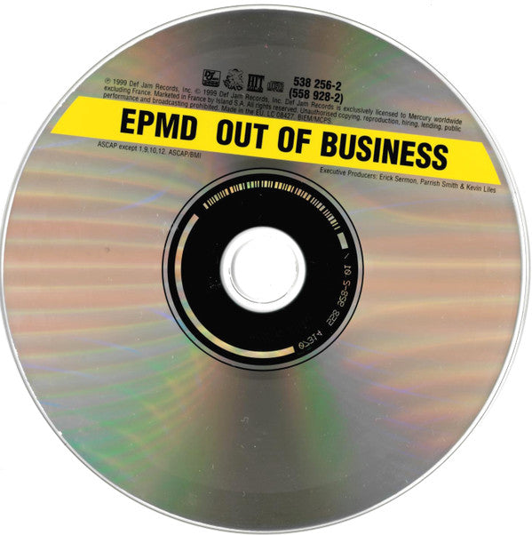 EPMD : Out Of Business (CD, Album + CD, Comp + Ltd)
