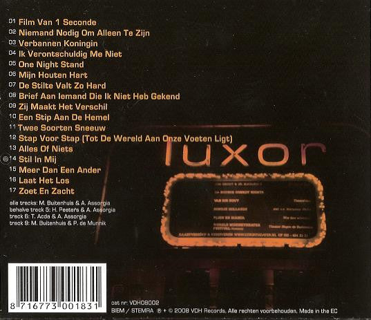 Van Dik Hout : Live In Het Luxor Theater (CD, Album)
