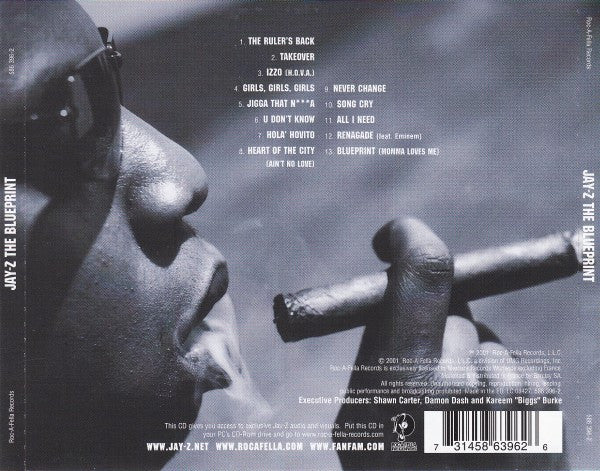 Jay-Z : The Blueprint (CD, Album, Enh)