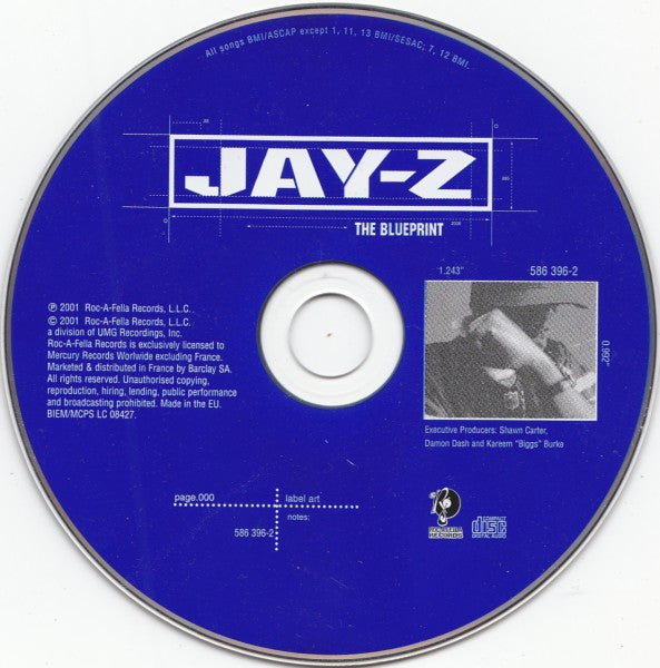 Jay-Z : The Blueprint (CD, Album, Enh)