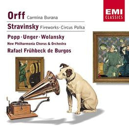 Carl Orff, Igor Stravinsky - New Philharmonia Orchestra, Rafael Frühbeck De Burgos : Orff: Carmina Burana - Stravinsky: Fireworks . Circus Polka (CD, Comp)