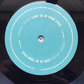 Gerard Joling : Love Is In Your Eyes / Ticket To The Tropics (7", Single, Sol)