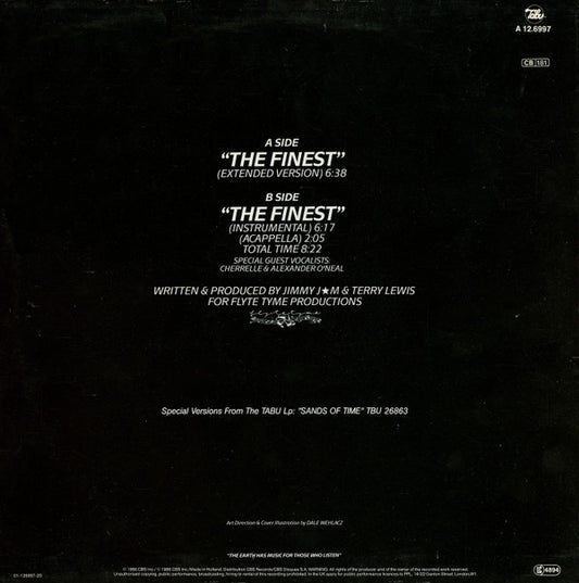 The S.O.S. Band : The Finest (Extended Version) (12", Maxi)