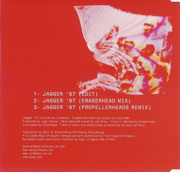 Infadels : Jagger '67 (CD, Single)