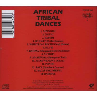 Various : African Tribal Dances (CD, Comp)