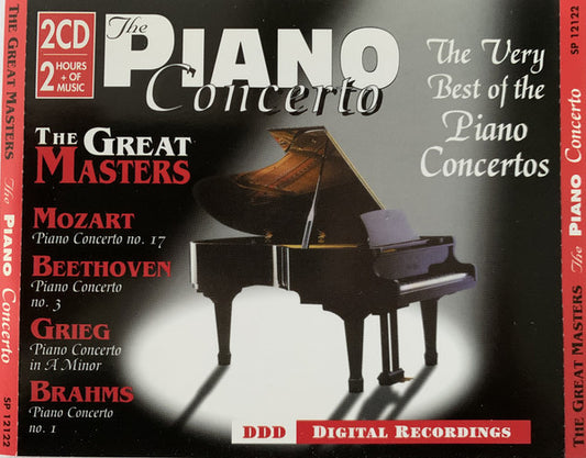 Various : The Piano Concerto - The Very Best Of The Piano Concertos (2xCD, Album, Comp)