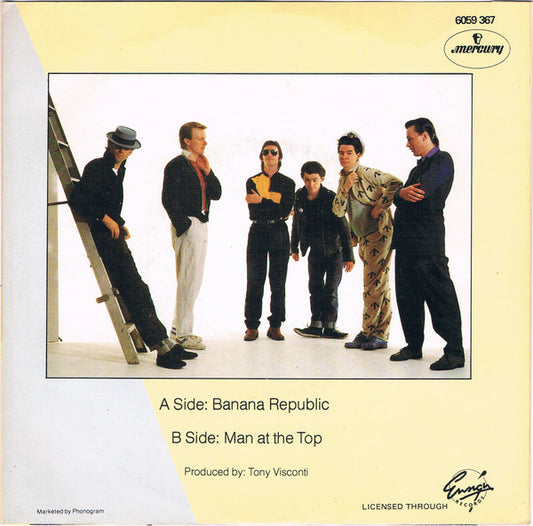 The Boomtown Rats : Banana Republic (7", Single)