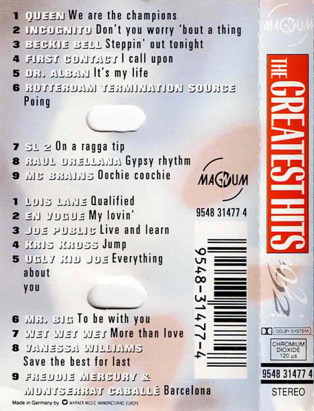 Various : The Greatest Hits '92 - Vol. 3 (Cass, Comp)