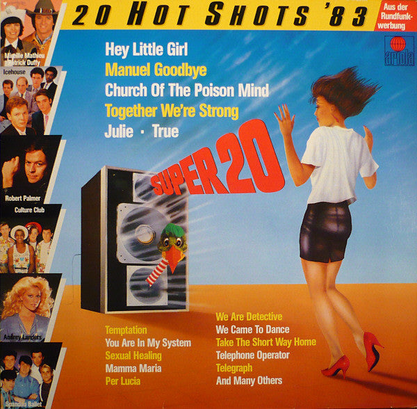 Various : Super 20 - 20 Hot Shots '83 (LP, Comp)