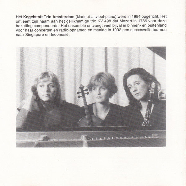 Max Bruch, Carl Reinecke, Kegelstatt Trio Amsterdam : Werken Voor Piano, Klarinet En Altviool (CD)