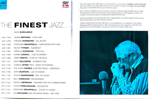 Toots Thielemans With Fred Hersch | Harvie Swartz | Adam Nussbaum : Bluesette (Live In New Orleans, 1985) (DVD-V, dts)