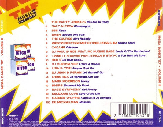 Various : Mega Dance '97 - 2 (CD, Comp)