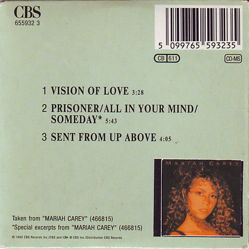 Mariah Carey : Vision Of Love (CD, Mini, Maxi)