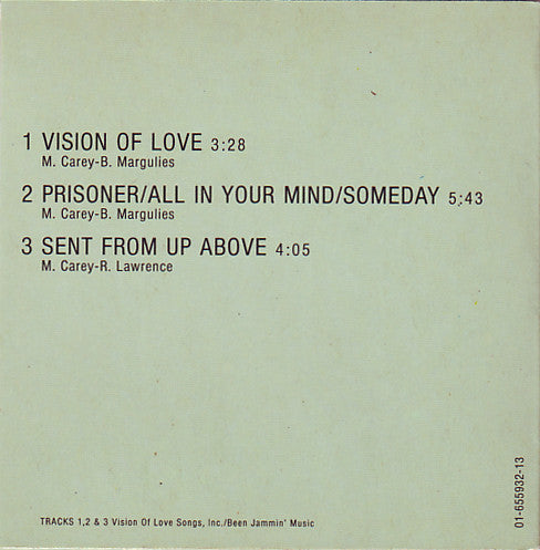Mariah Carey : Vision Of Love (CD, Mini, Maxi)