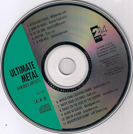 Various : Ultimate Metal (CD, Comp, RE)