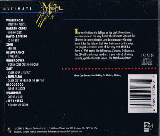 Various : Ultimate Metal (CD, Comp, RE)