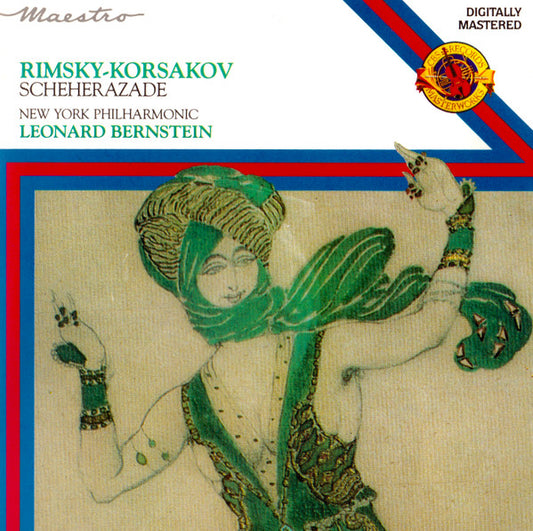 Nikolai Rimsky-Korsakov, New York Philharmonic, Leonard Bernstein : Scheherazade (CD, Album, RE)