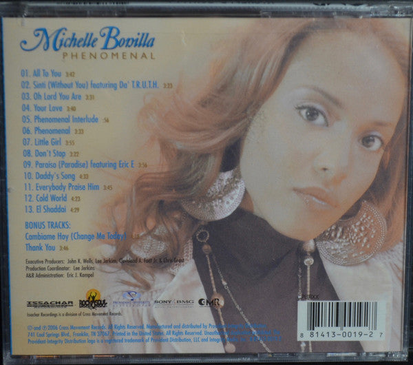 Michelle Bonilla : Phenomenal (CD, Album)