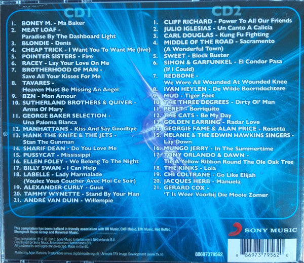 Various : Top 40 #1 Hits Of The 70's (2xCD, Comp)