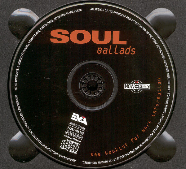 Various : Now The Music • Soul Ballads (CD, Comp)