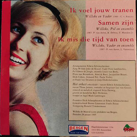 Various : Willeke De Musical (CD, Single, Promo)