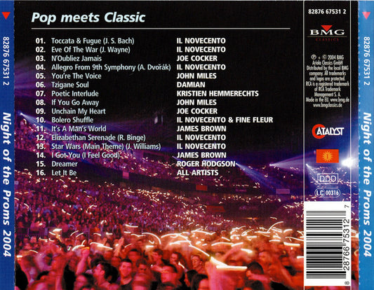 Various : The Night Of The Proms 2004 (Pop meets Classic) (CD, Comp)