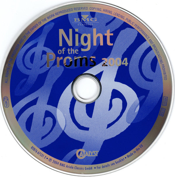 Various : The Night Of The Proms 2004 (Pop meets Classic) (CD, Comp)