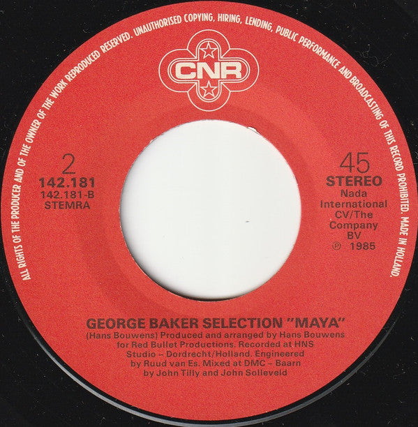 George Baker Selection : Manolito (7", Single)