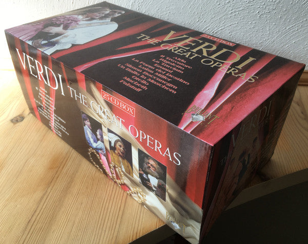 Giuseppe Verdi : The Great Operas (25xCD, Album, RE + 12xBox + Box, Comp, Thi)