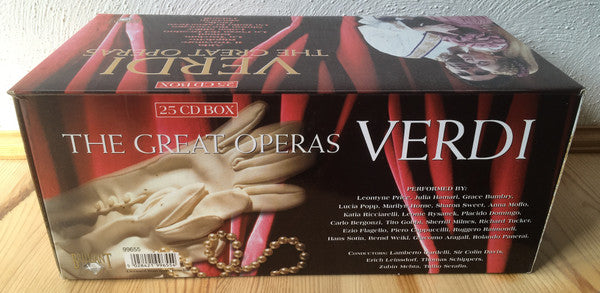 Giuseppe Verdi : The Great Operas (25xCD, Album, RE + 12xBox + Box, Comp, Thi)