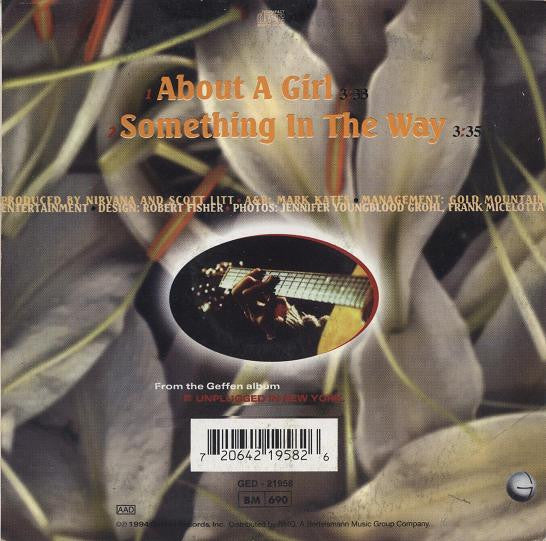 Nirvana : About A Girl (CD, Single, RP)