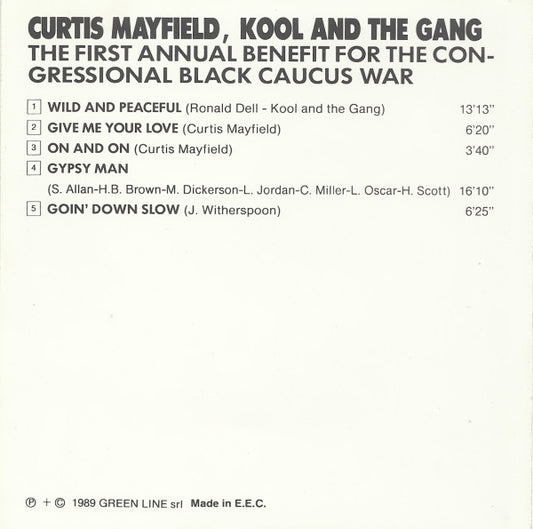 Various : The First Annual Benefit For The Congressional Black Caucus (CD, Comp)