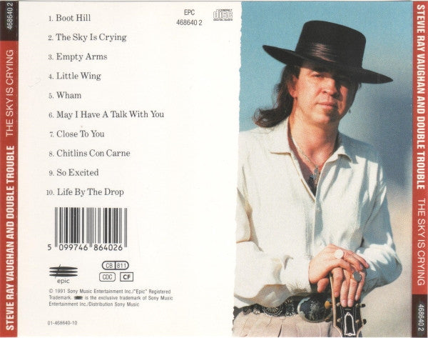 Stevie Ray Vaughan & Double Trouble : The Sky Is Crying (CD, Album, DAD)