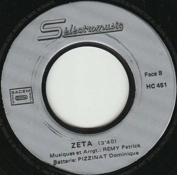 Patrick Rémy : Zêta / Quasar 3C 273 (7", Single)
