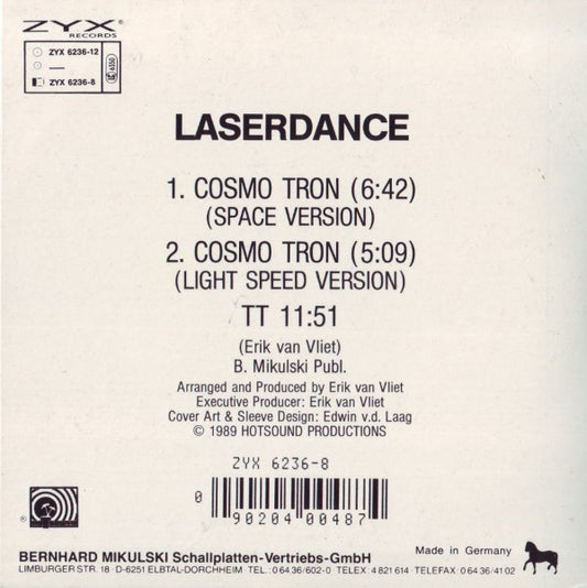 Laserdance : Cosmo Tron (CD, Maxi)