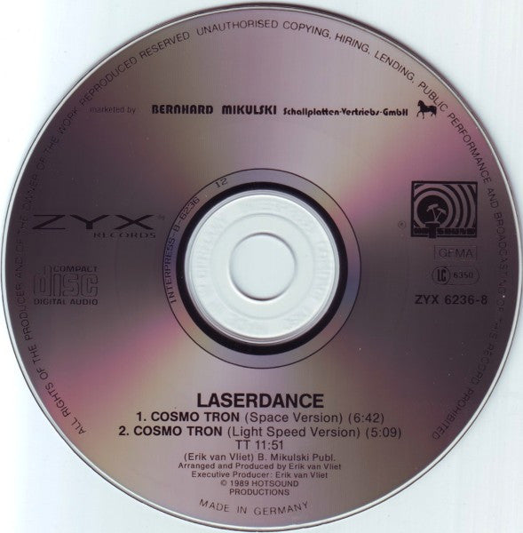 Laserdance : Cosmo Tron (CD, Maxi)