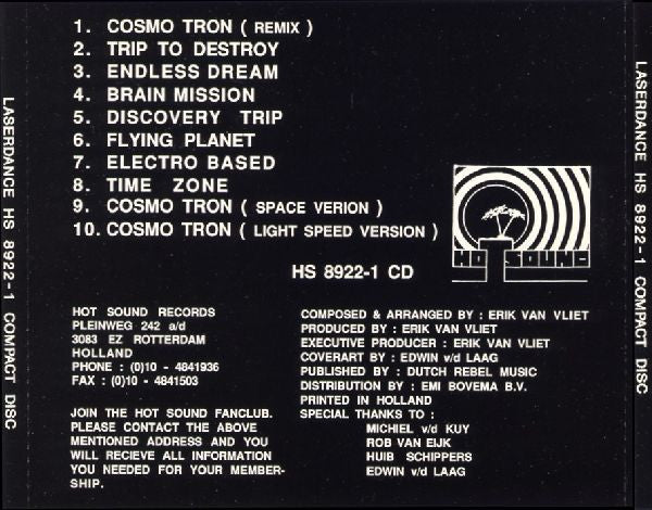 Laserdance : Discovery Trip (CD, Album)