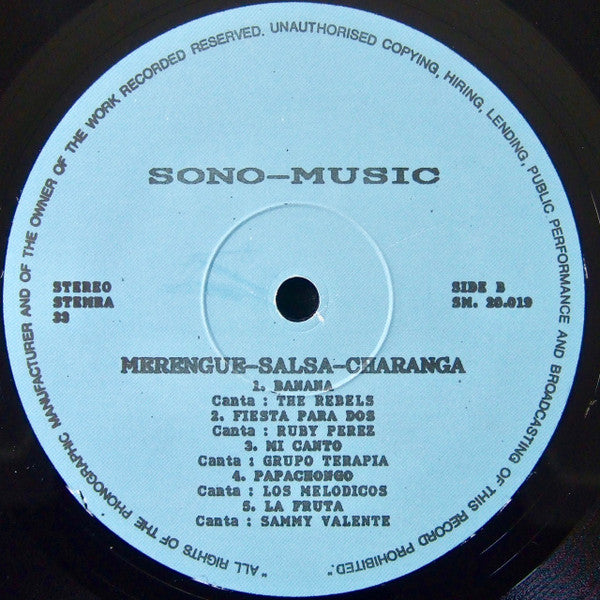 Various : Merengue – Salsa – Charanga (LP, Comp)
