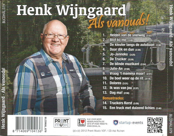 Henk Wijngaard : Als Vanouds! (CD, Album)