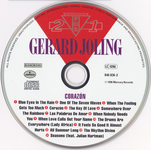 Gerard Joling : No More Boleros / Corazón (CD, Album, RE + CD, Album, RE + Comp)