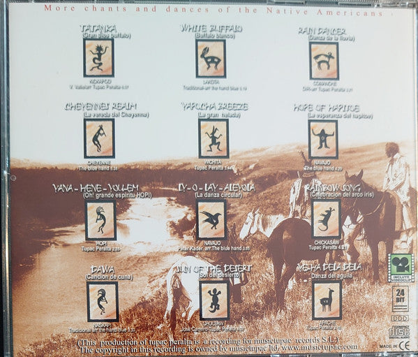 White Buffalo (6) : More Chants And Dances Of The Native Americans (CD)