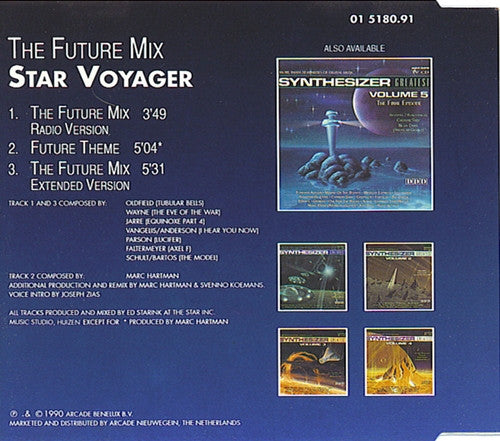 Star Voyager : Synthesizer Greatest - The Future Mix (CD, Maxi, P/Mixed)