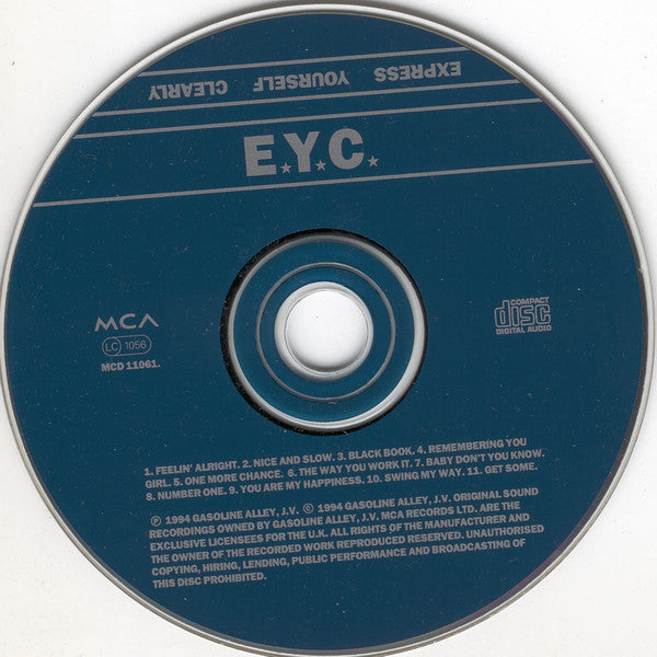 E.Y.C. : Express Yourself Clearly (CD, Album + CD)