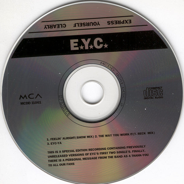 E.Y.C. : Express Yourself Clearly (CD, Album + CD)