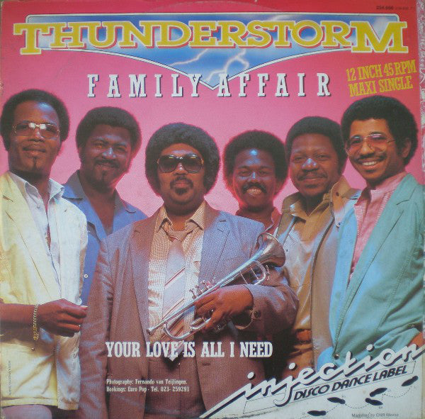Thunderstorm : Family Affair (12", EP, Maxi)