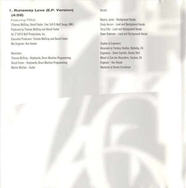 En Vogue : Runaway Love (CD, EP, SRC)