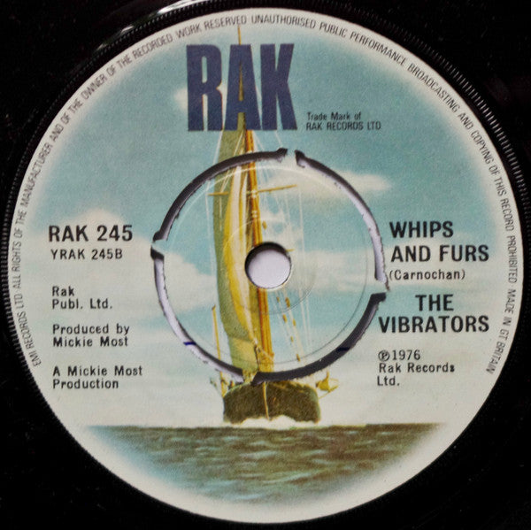 The Vibrators : We Vibrate (7", Single)