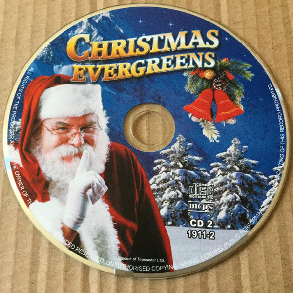 Various : Christmas Evergreens  (2xCD, Comp, M/Print)